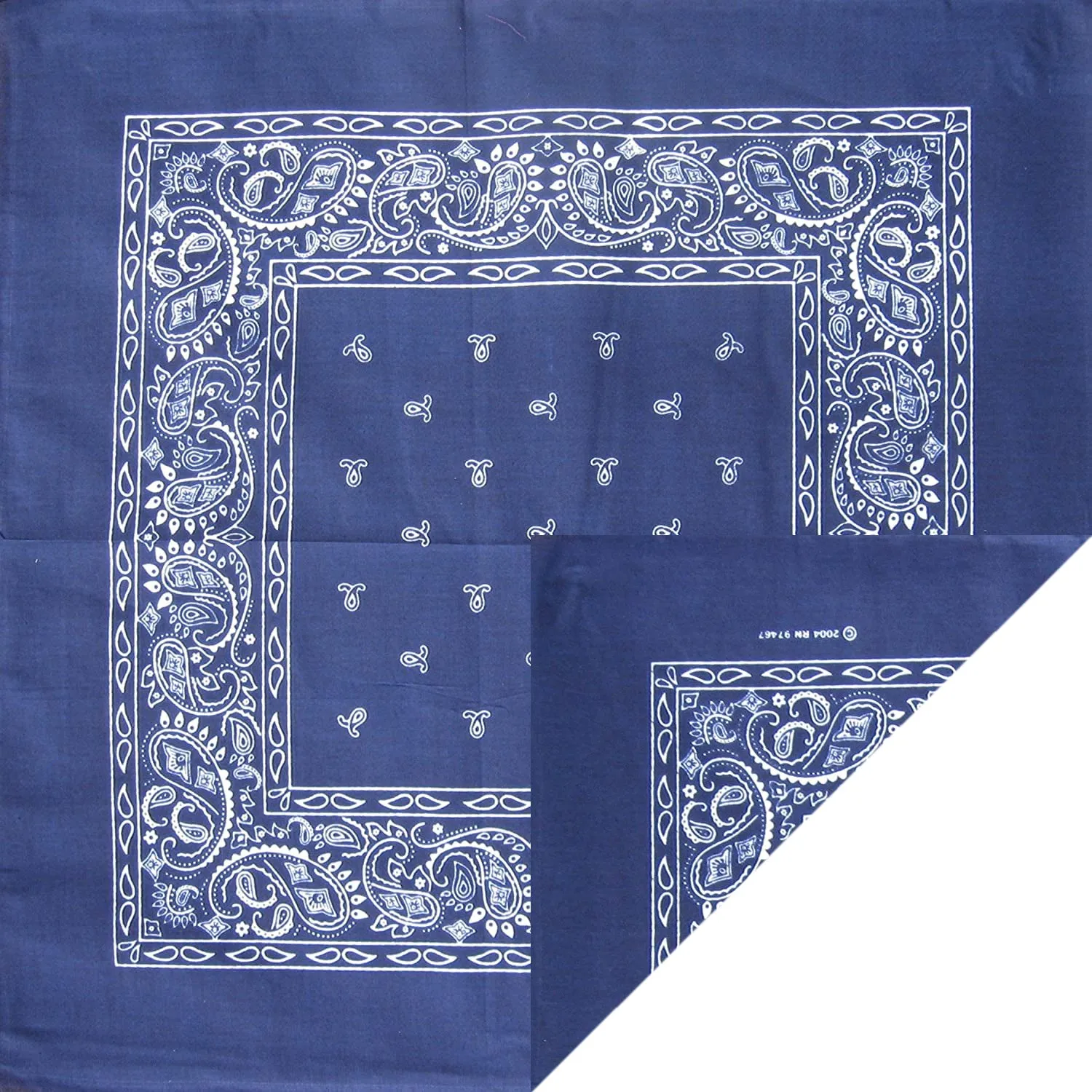 100% Cotton Paisley Bandana