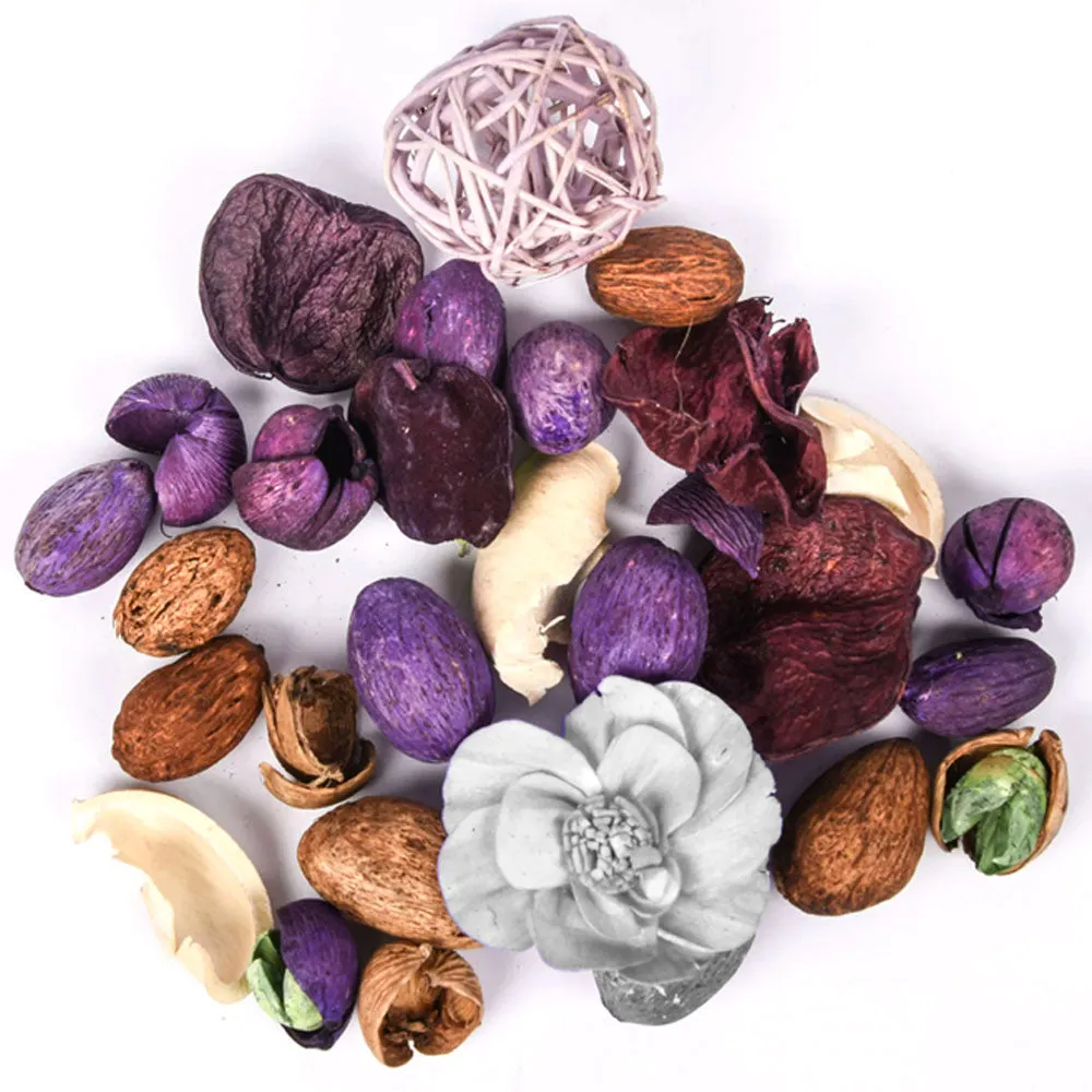 2 Bags Lavender Fields Potpourri Petals Scented Dried Flower Bowl Wedding Decor