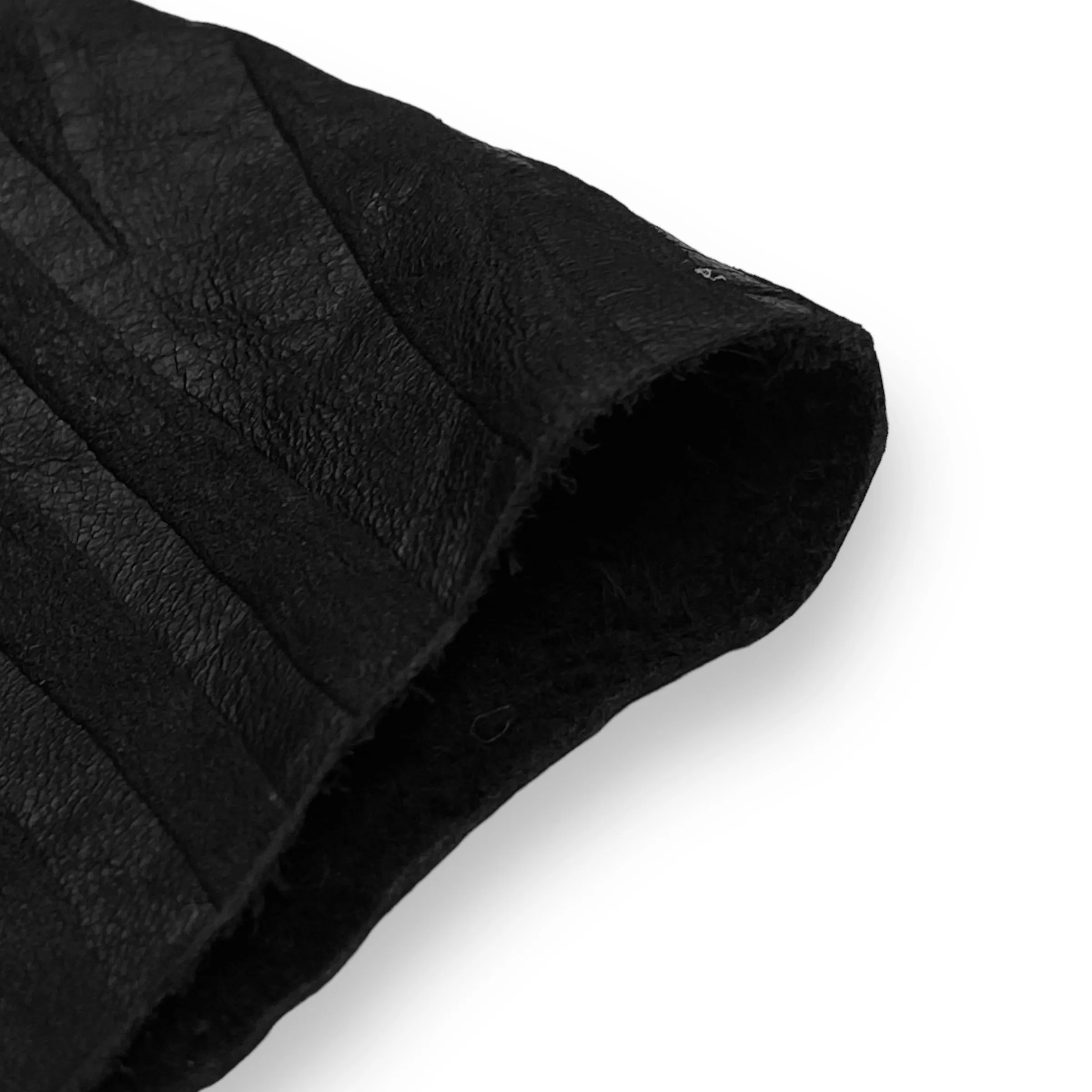 2oz (0.8mm) Black Tiger Embossed Cow Leather (per square foot)