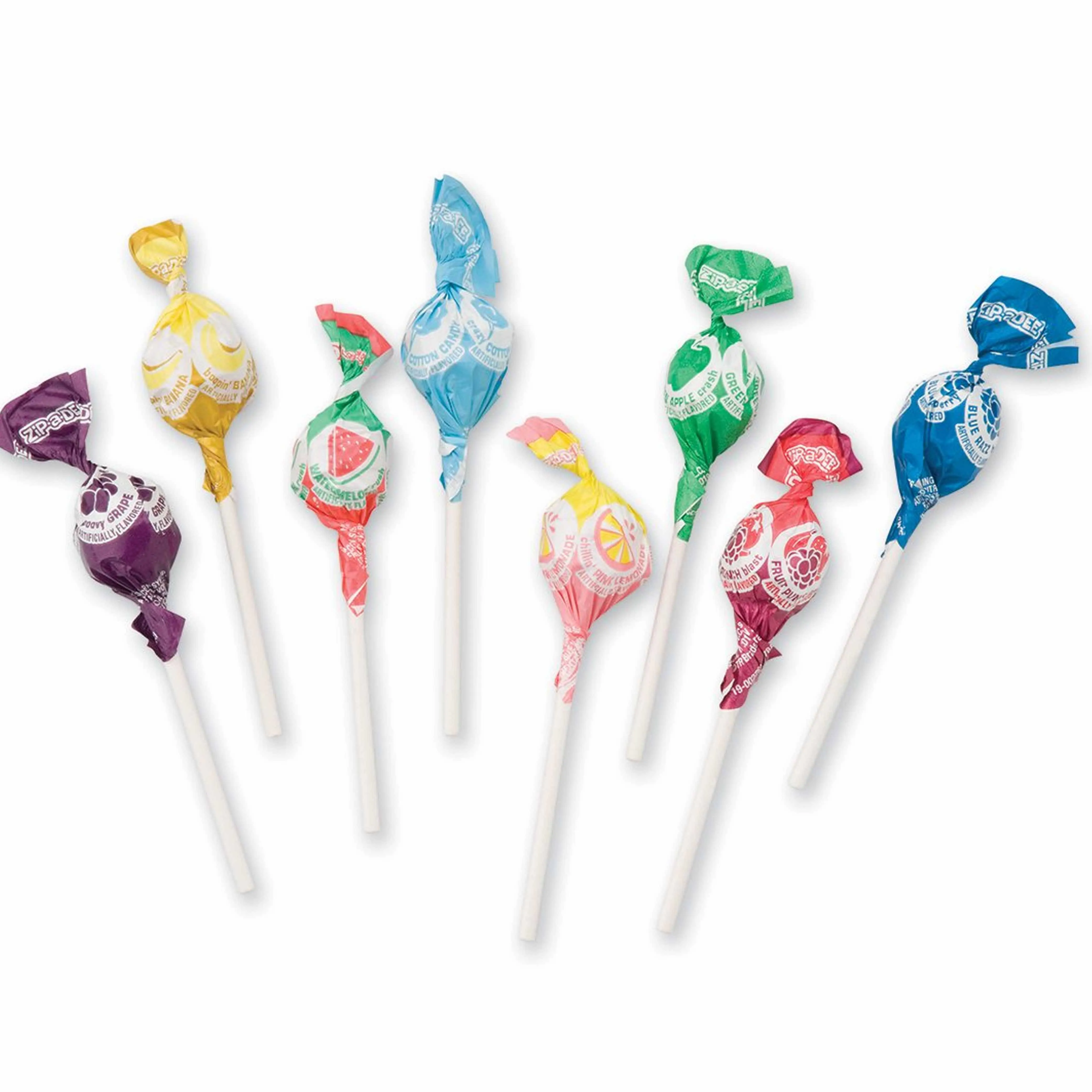 4 Bags Charms Mini Pops Fruit Flavor Lollipops Colorful Sucker Party Candy 88 Pc