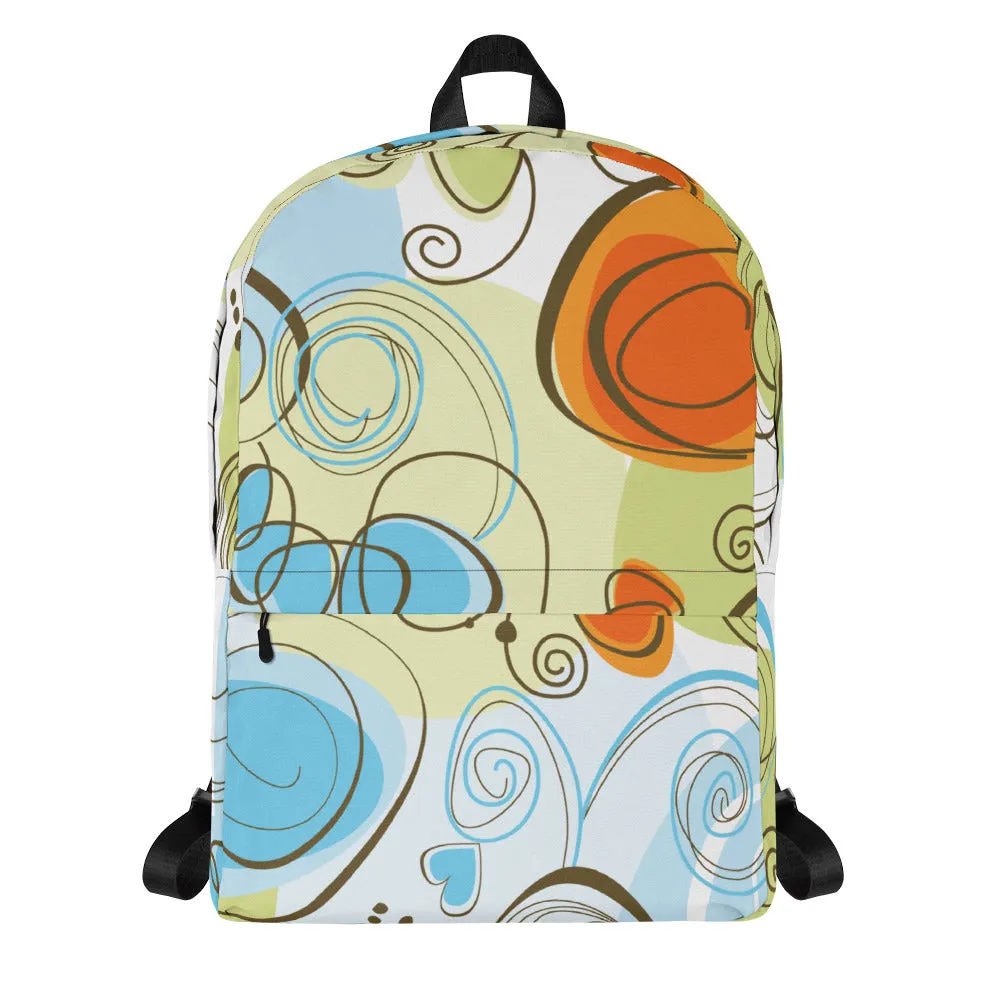 Abstract Scribbles Backpack