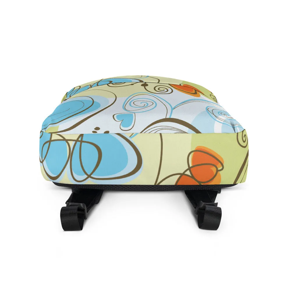 Abstract Scribbles Backpack