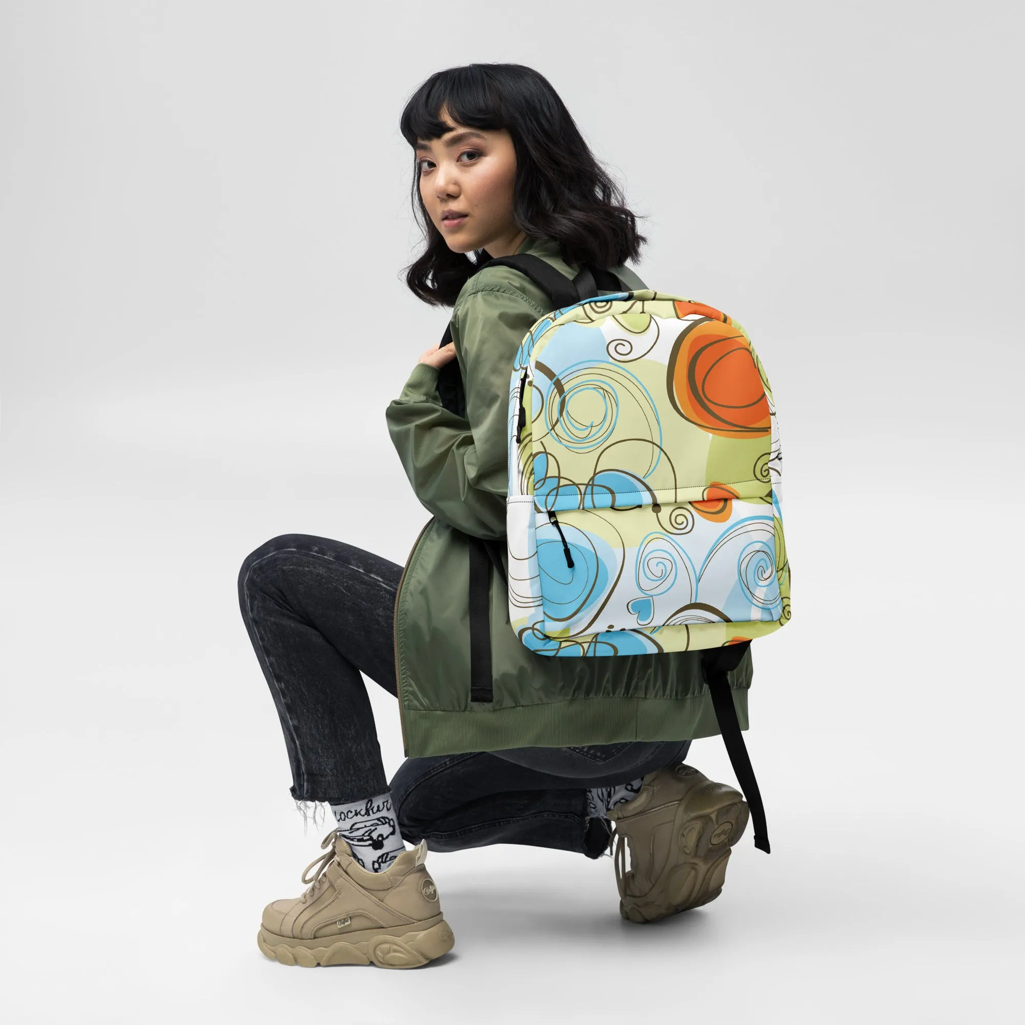 Abstract Scribbles Backpack