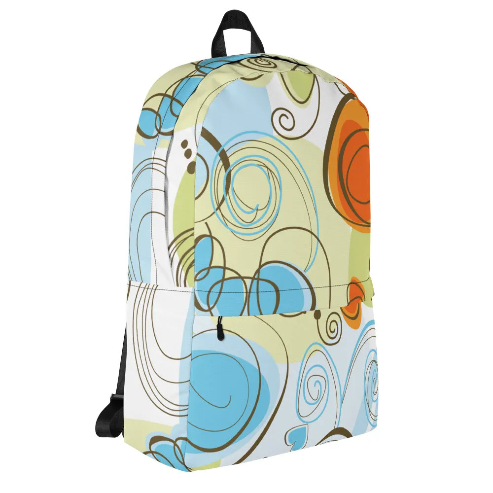 Abstract Scribbles Backpack