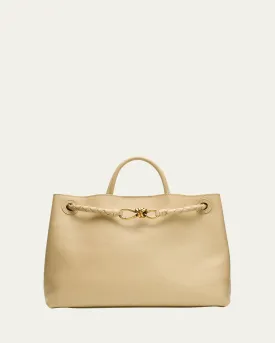 Andiamo Medium Leather Tote Bag