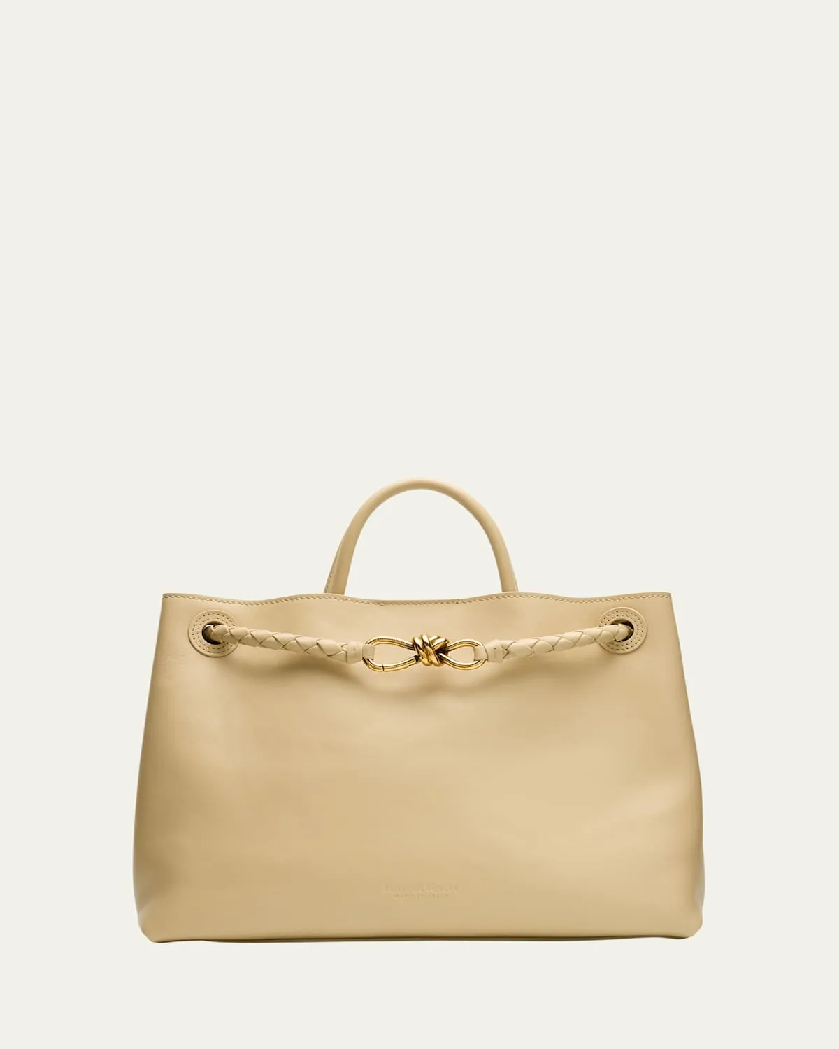 Andiamo Medium Leather Tote Bag