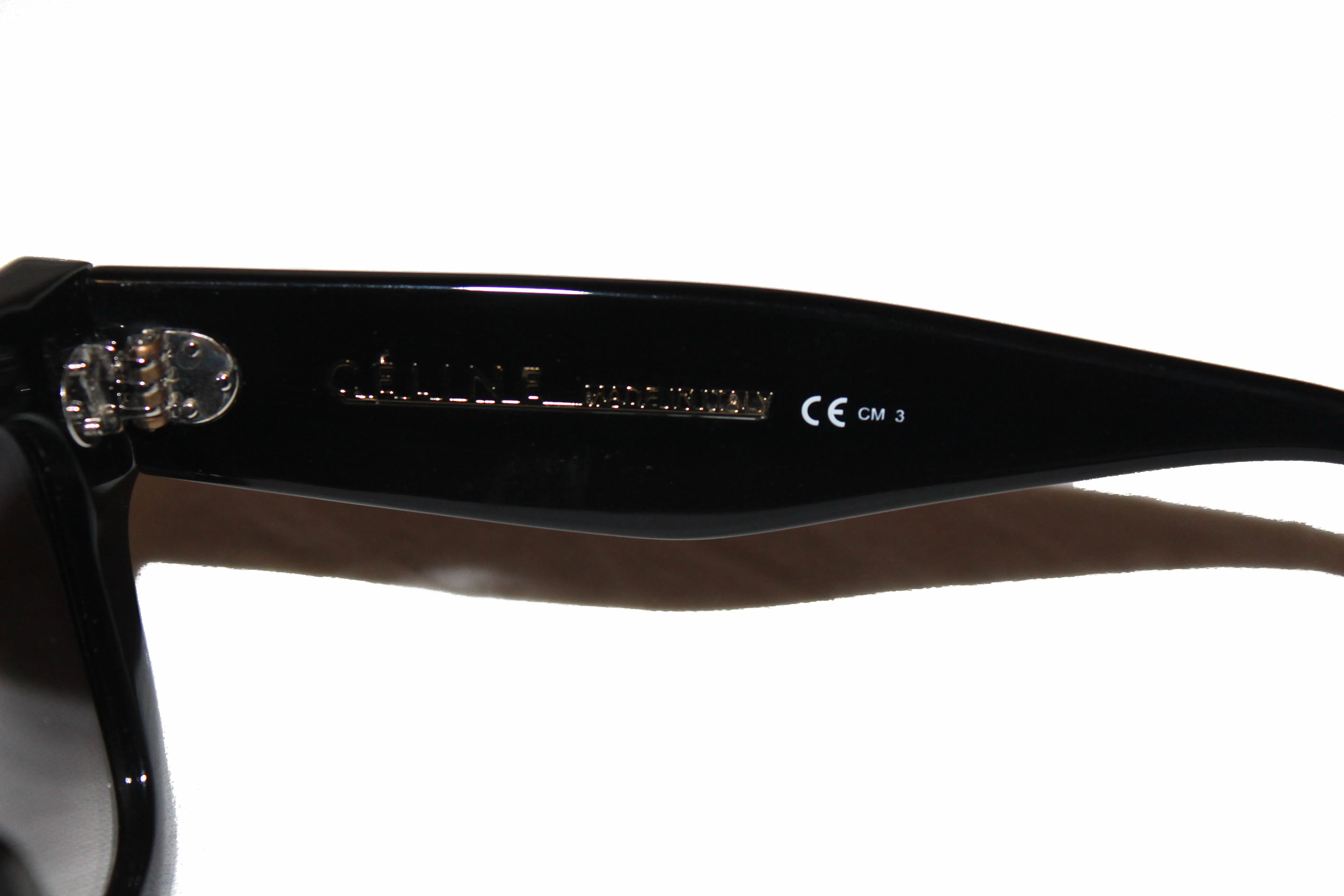 Authentic Celine Black Square Acetate Sunglasses CL 41054/S