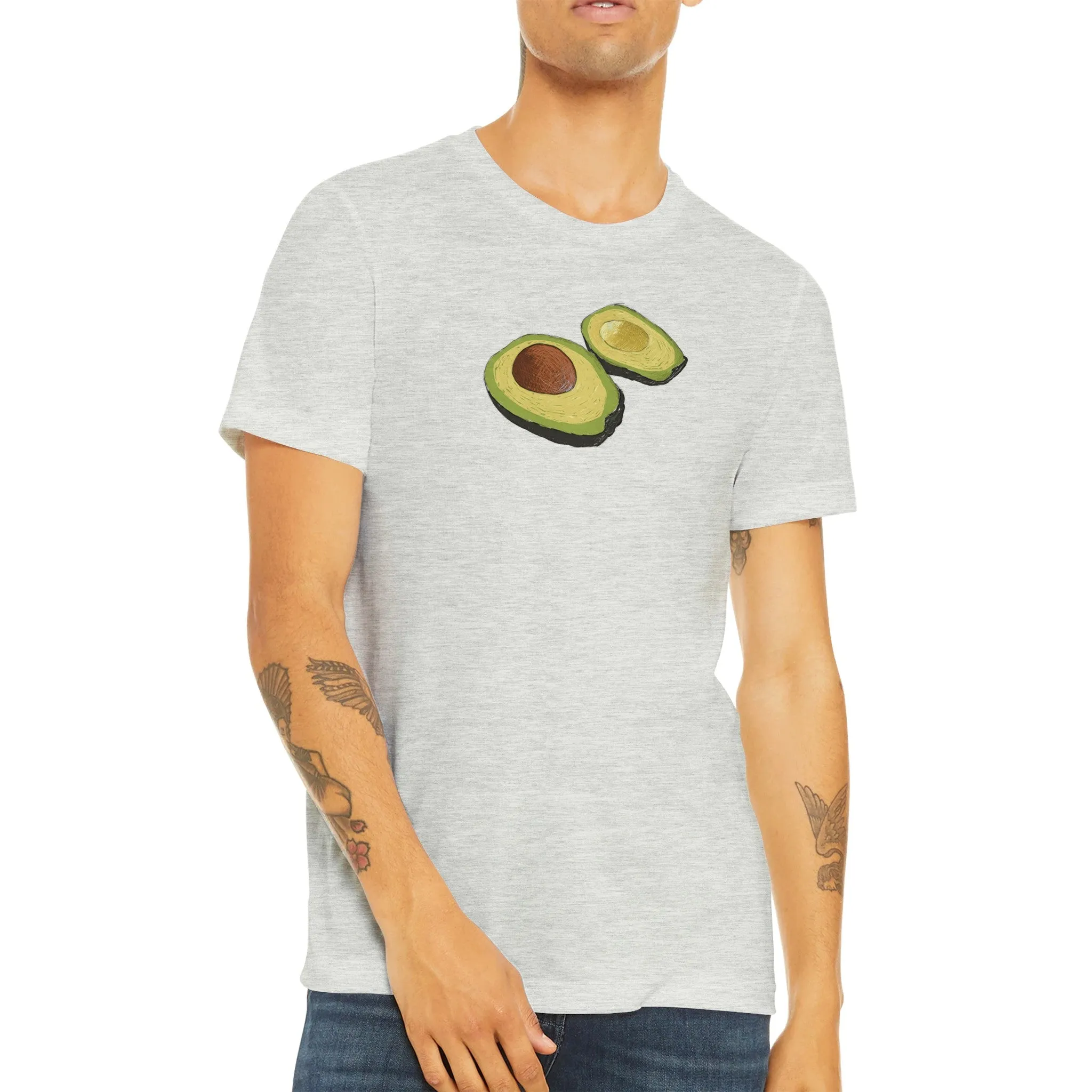 Avocado Triblend Unisex Crewneck T-shirt
