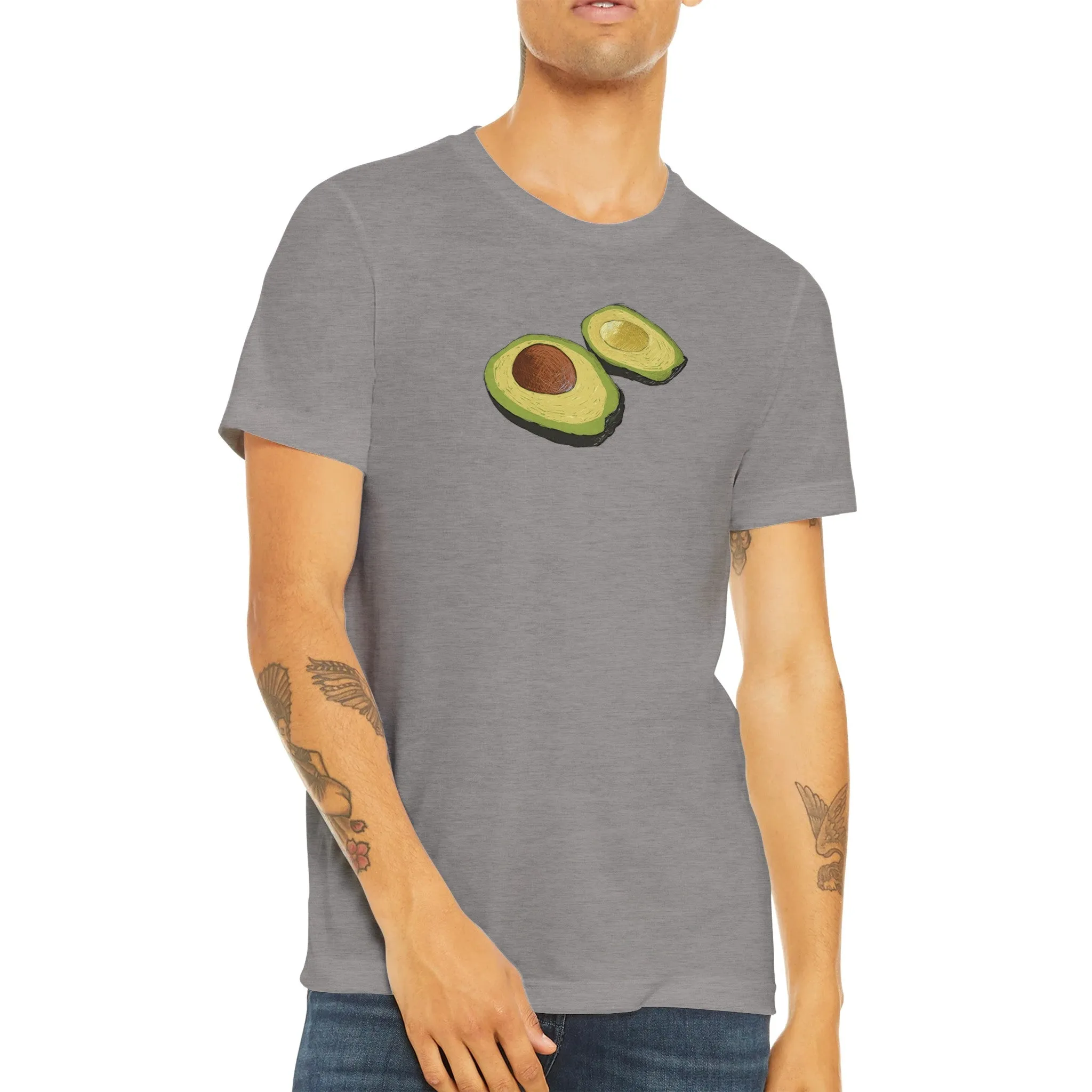 Avocado Triblend Unisex Crewneck T-shirt