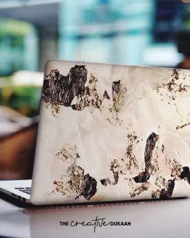 Beautiful Cool Laptop Skin With Grunge Color & Premium Print