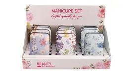 Beauty Accessories Small Floral Manicure Set