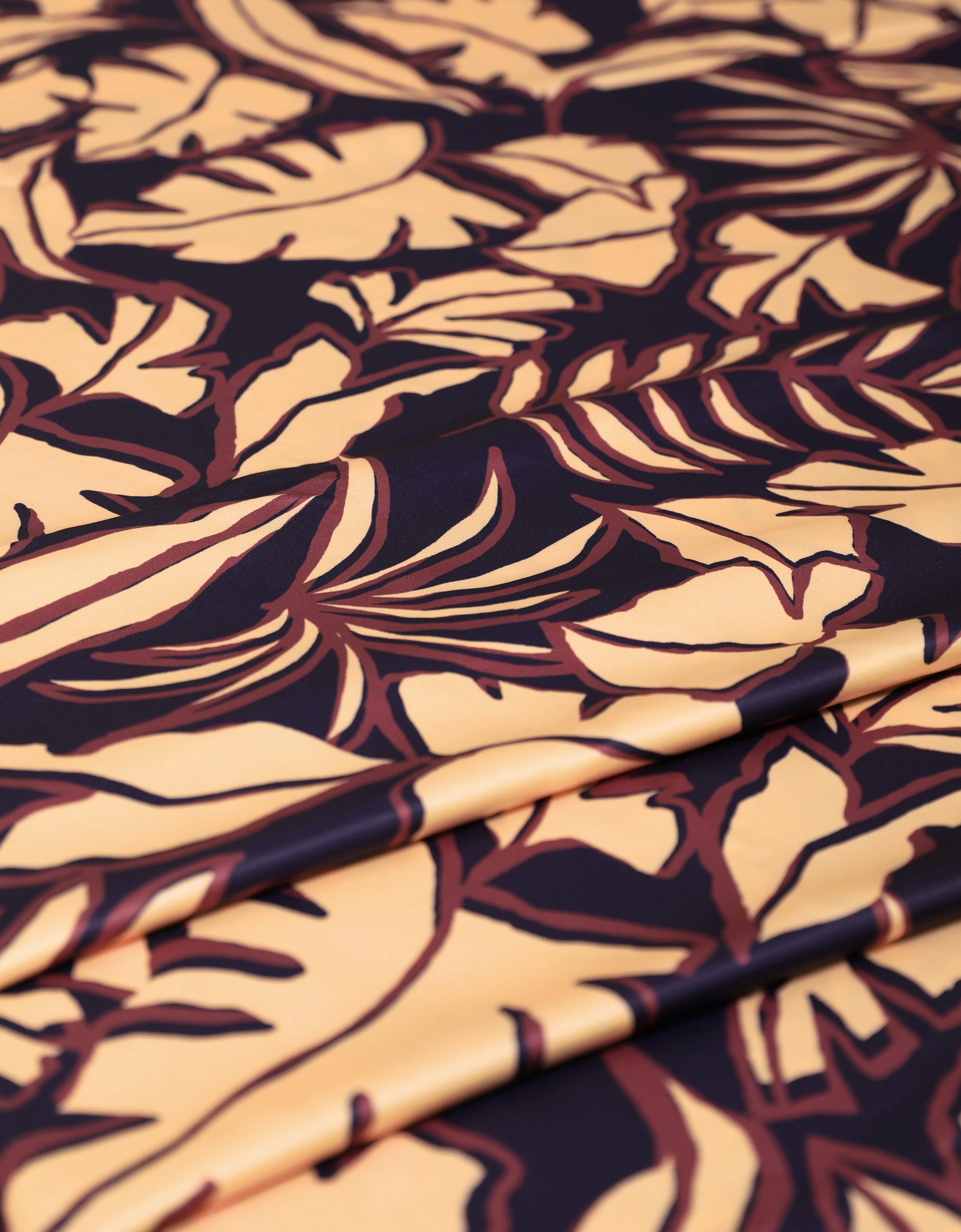 BELENTINO SATIN - 4 METERS (NAVY BLUE)
