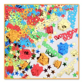 Birthday Party Boy Confetti (0.5 Oz per Package)