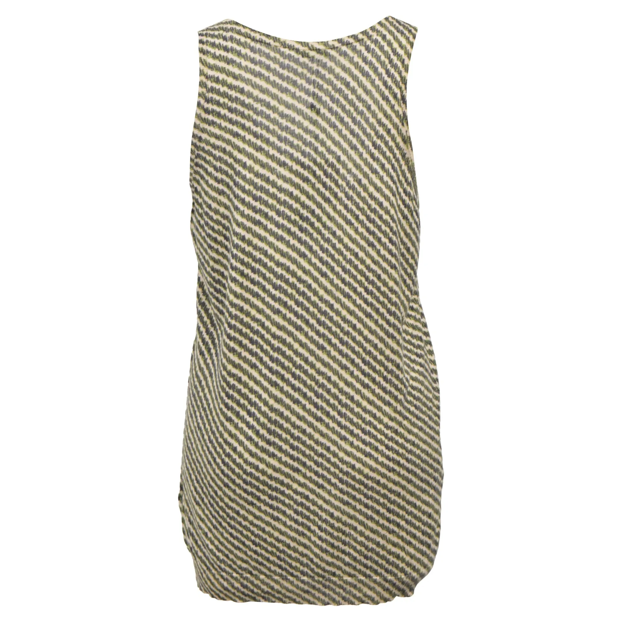 Bottega Veneta Stripe Printed Tank Top in Multicolor Silk
