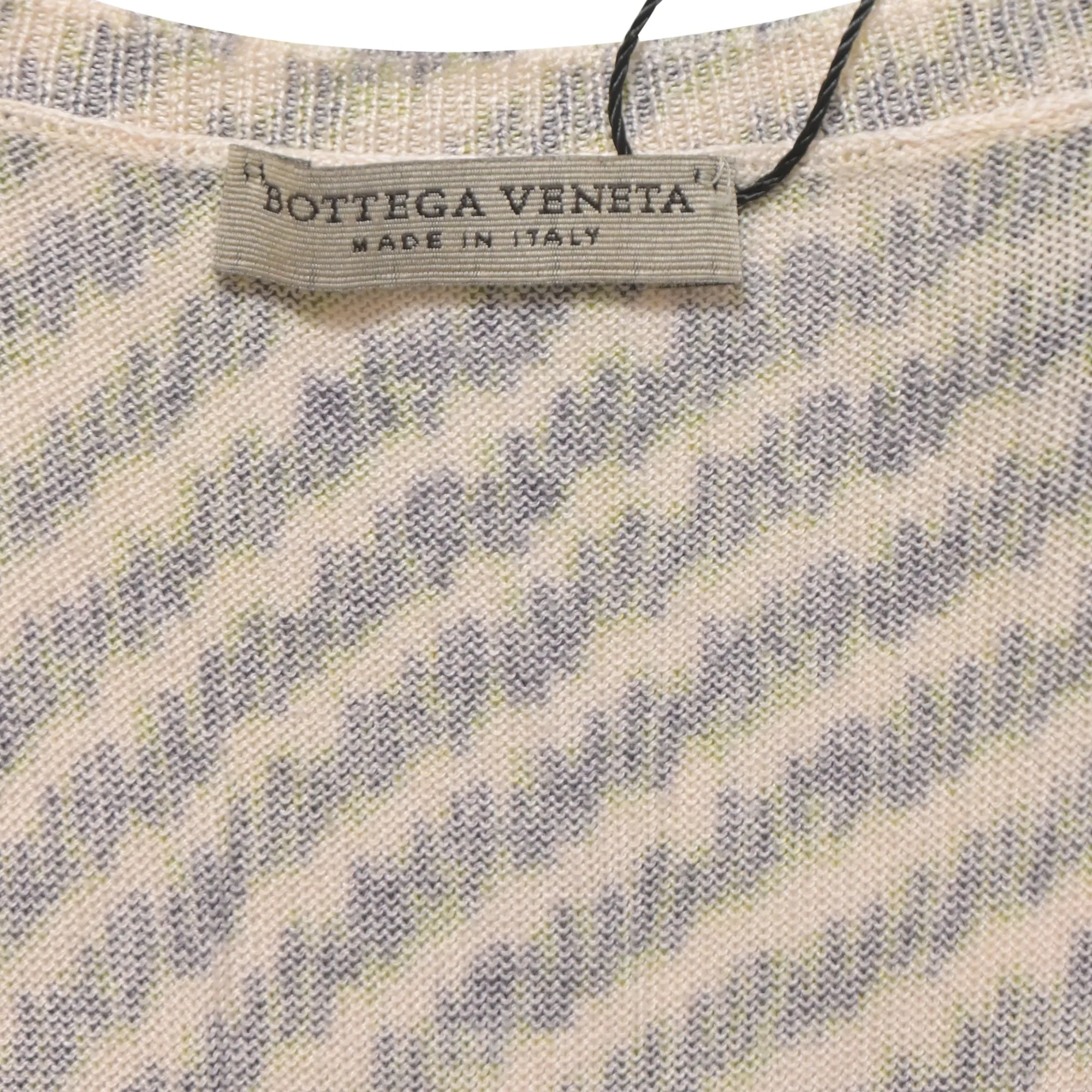 Bottega Veneta Stripe Printed Tank Top in Multicolor Silk