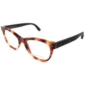 Bottega Veneta Women's Eyeglasses - Havana Brown Cat Eye | BOTTEGA VENETA BV0009OA 002
