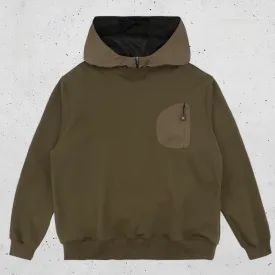 Brand collection 53 - Spliced Hoodie (green)