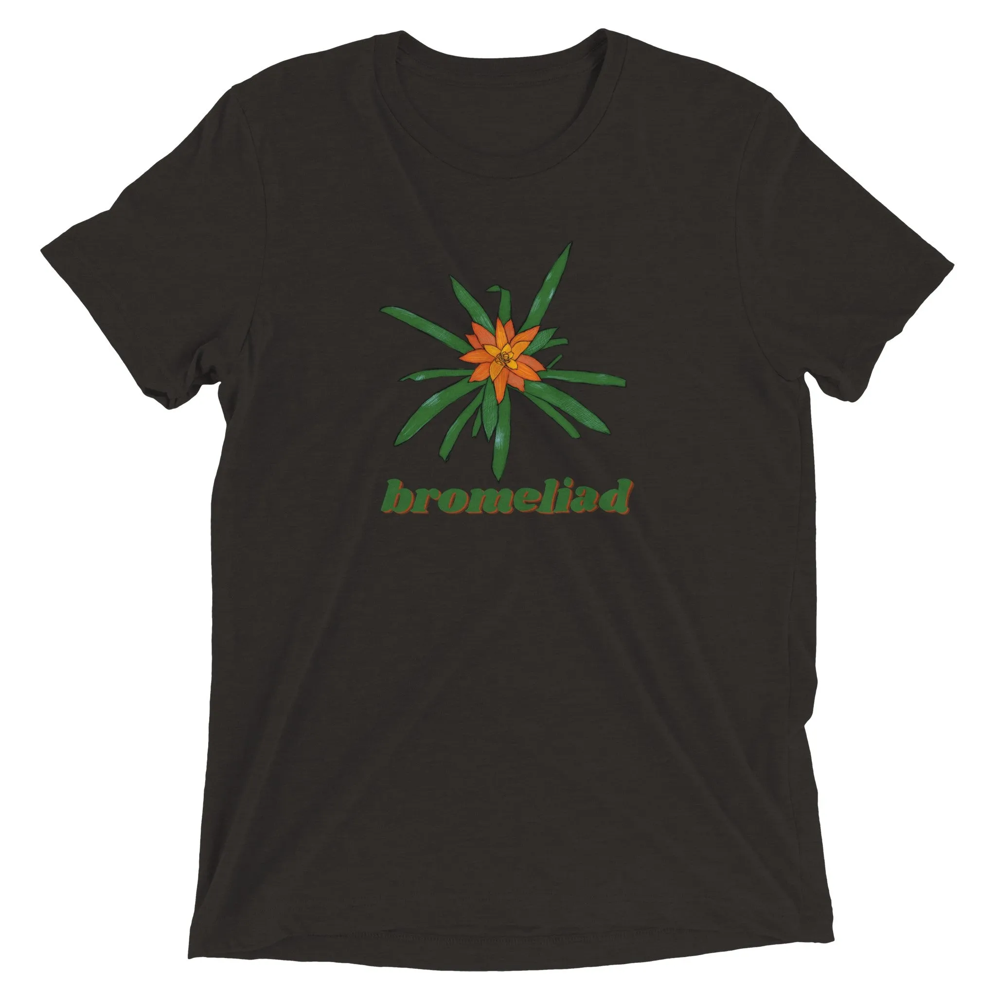 Bromeliad Triblend Unisex Crewneck T-shirt Gardening Houseplant Indoor House Plant Lover Gift Ideas Flower Shirt