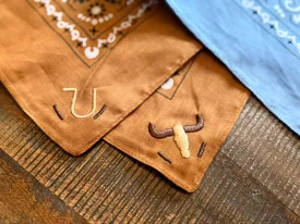 Brown Bandana | Longhorn   Brand