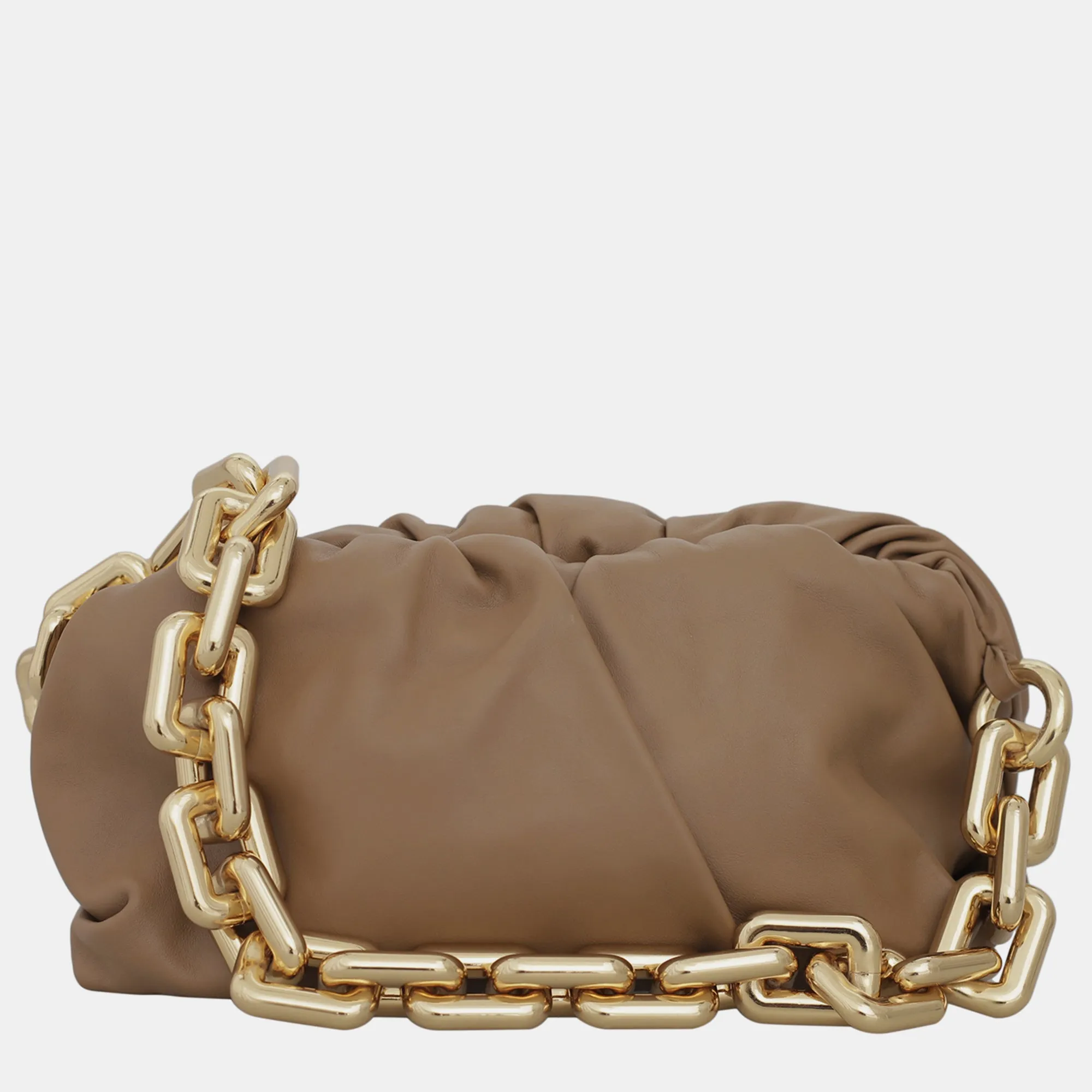 Brown The Pouch Chain Bag