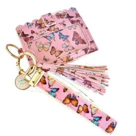 Butterfly Wallet Keychains