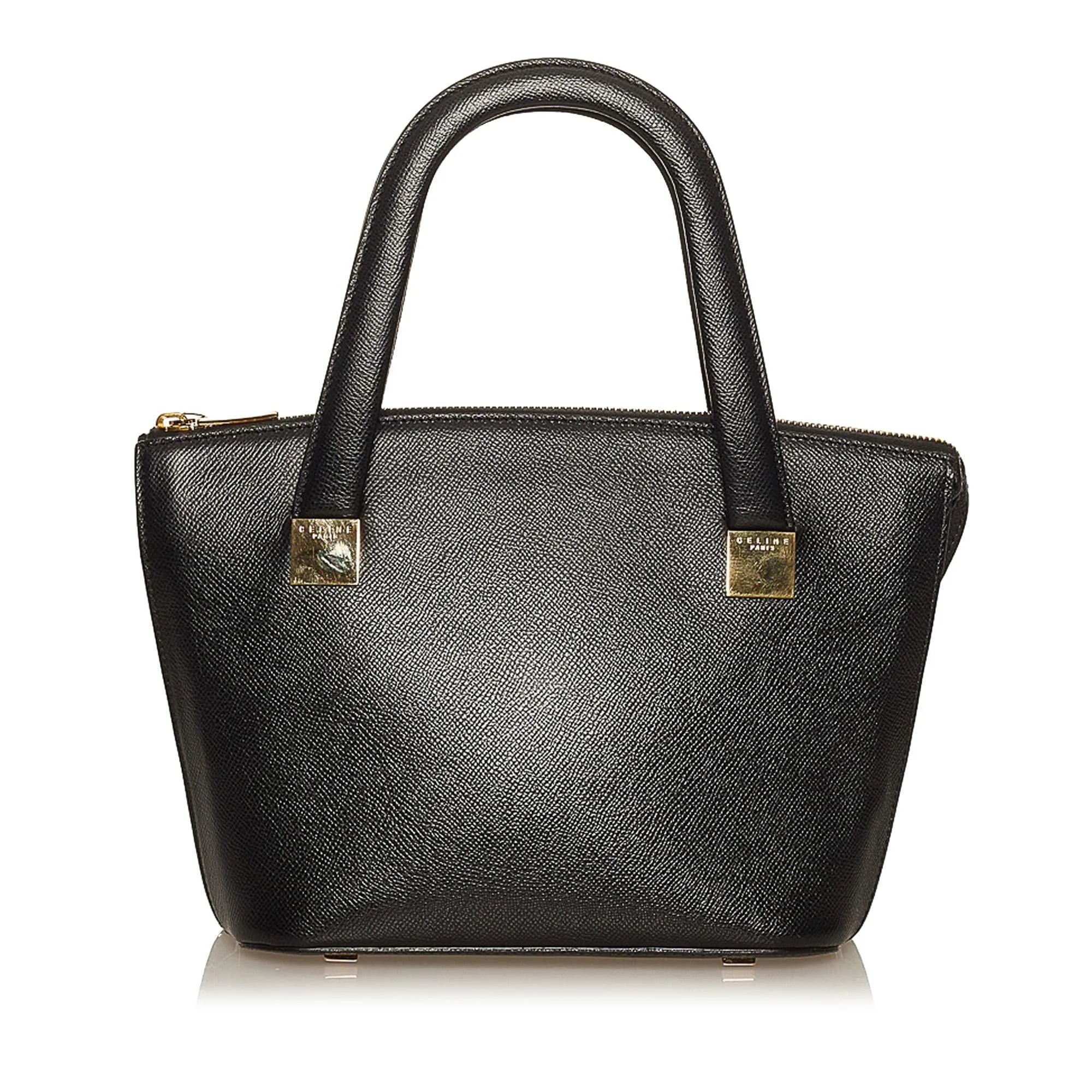 Celine Leather Handbag (SHG-29522)