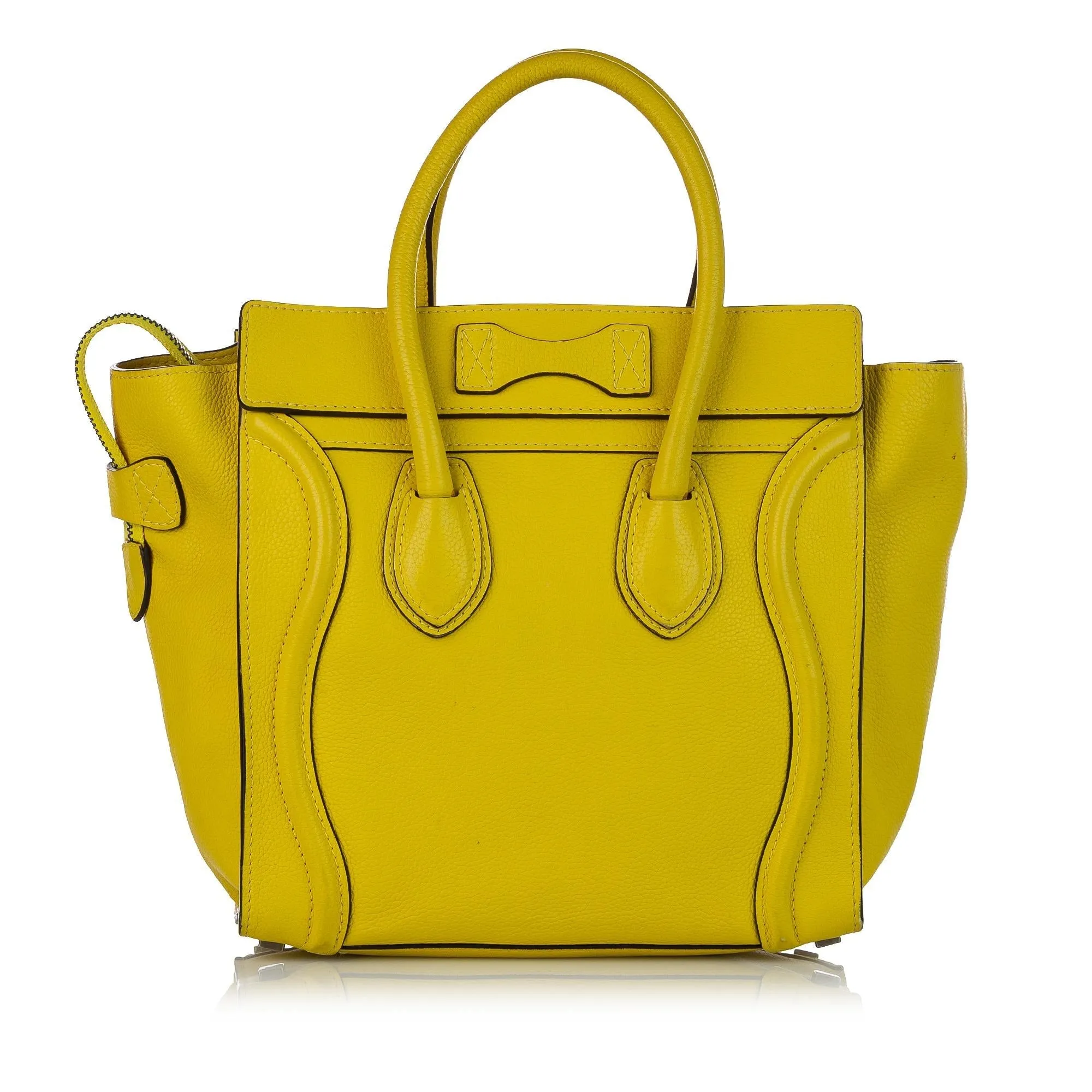 Celine Luggage Leather Handbag (SHG-25905)