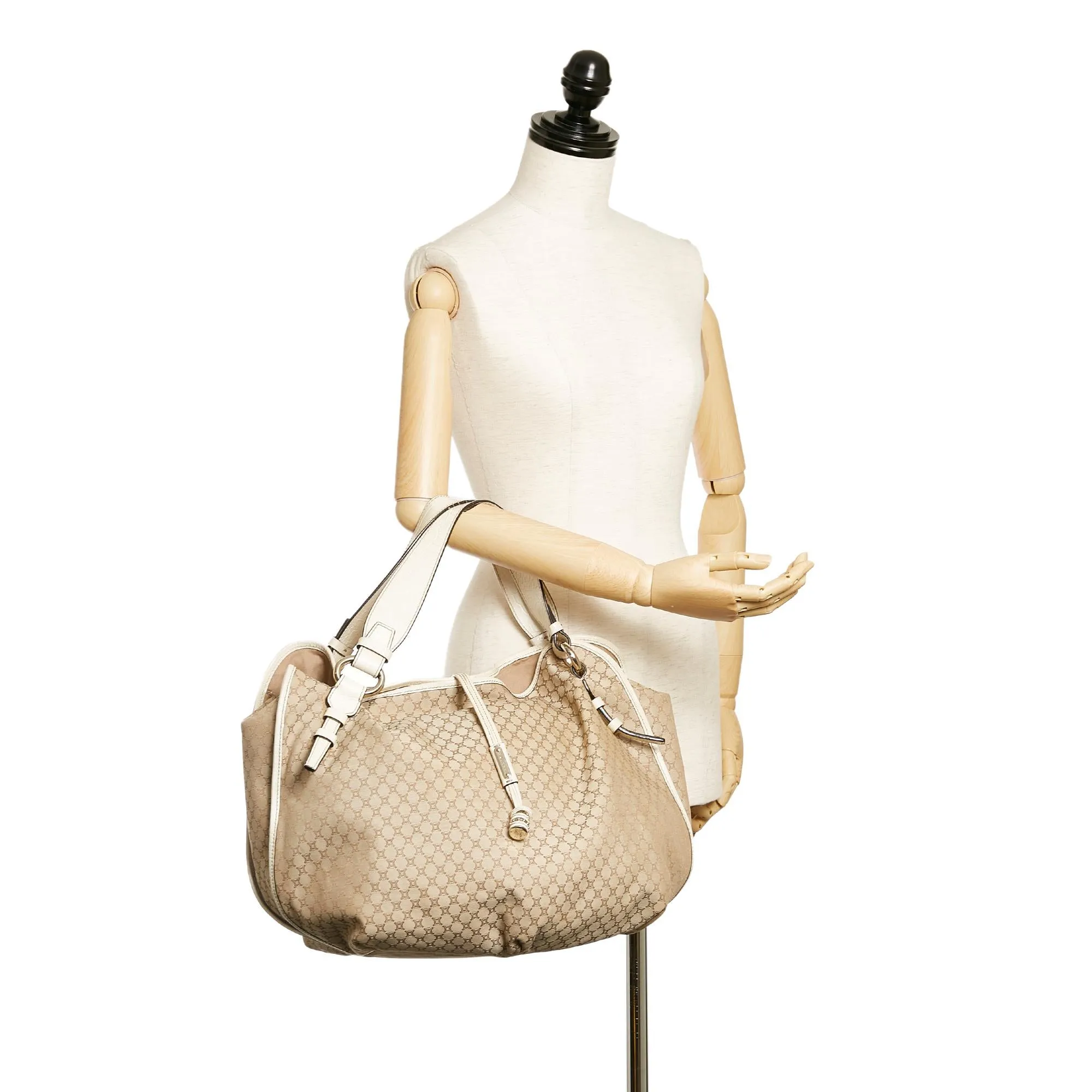 Celine Macadam Bittersweet Canvas Handbag (SHG-27998)