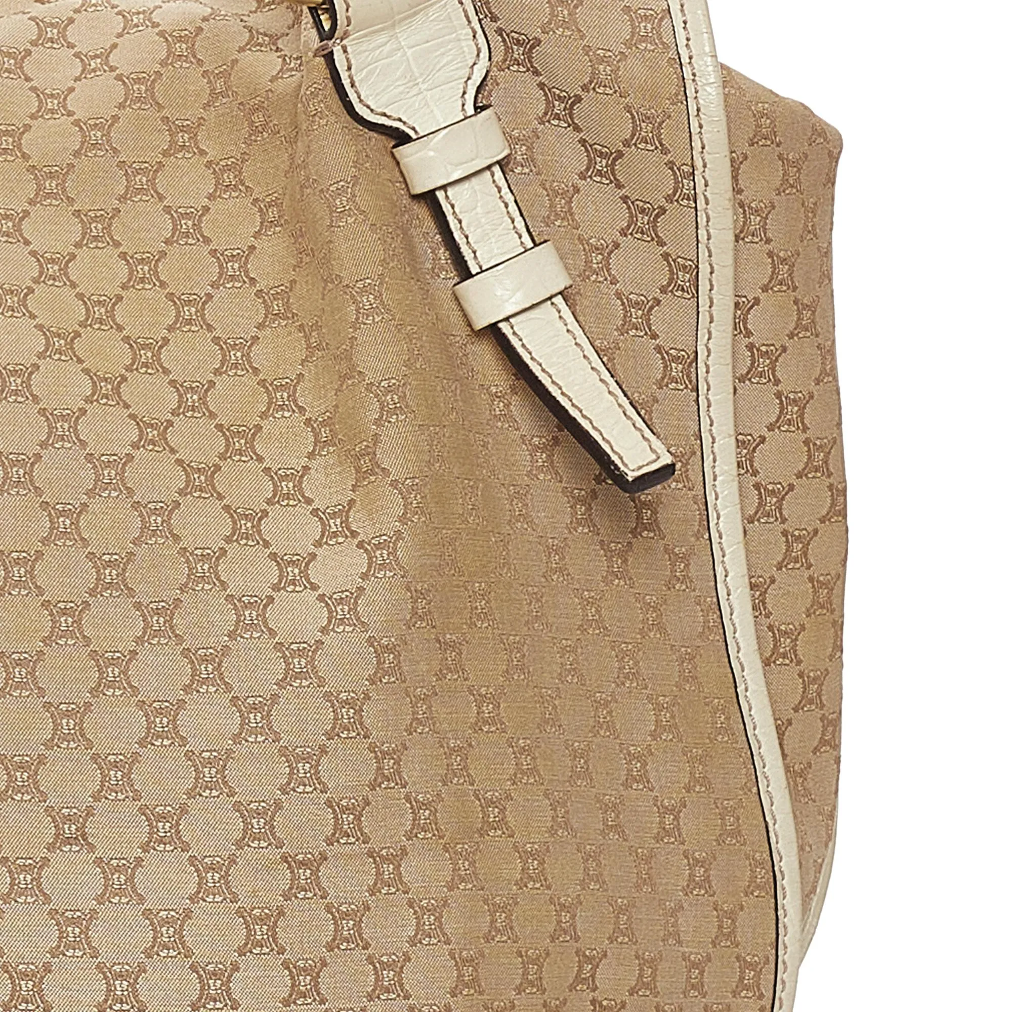 Celine Macadam Bittersweet Canvas Handbag (SHG-27998)