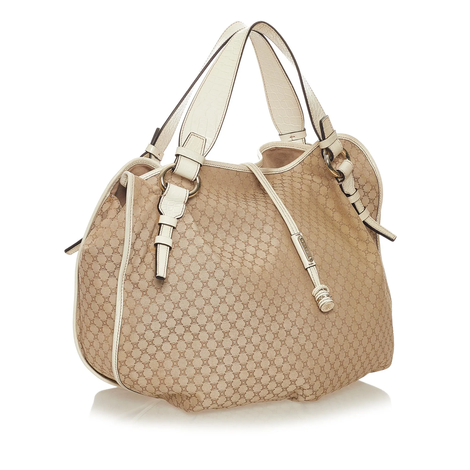Celine Macadam Bittersweet Canvas Handbag (SHG-27998)
