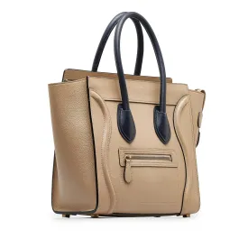 Celine Micro Luggage Tote Bicolor (SHG-x7hidE)