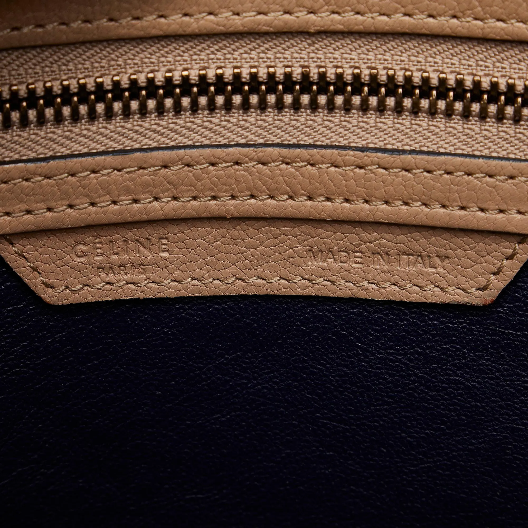 Celine Micro Luggage Tote Bicolor (SHG-x7hidE)
