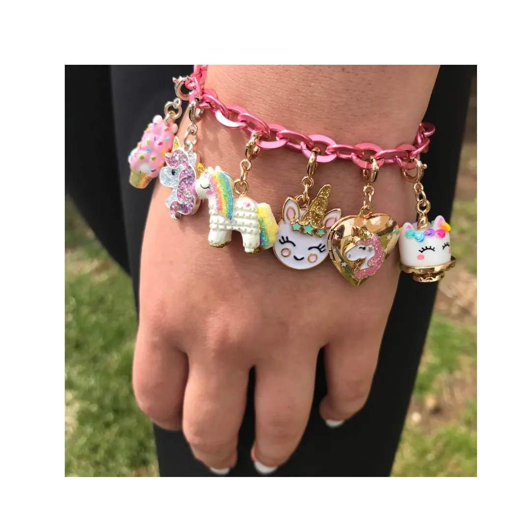 Chain Bracelet - Pink