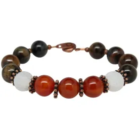 Confident and Stress Free Gemstone Beaded Bracelet