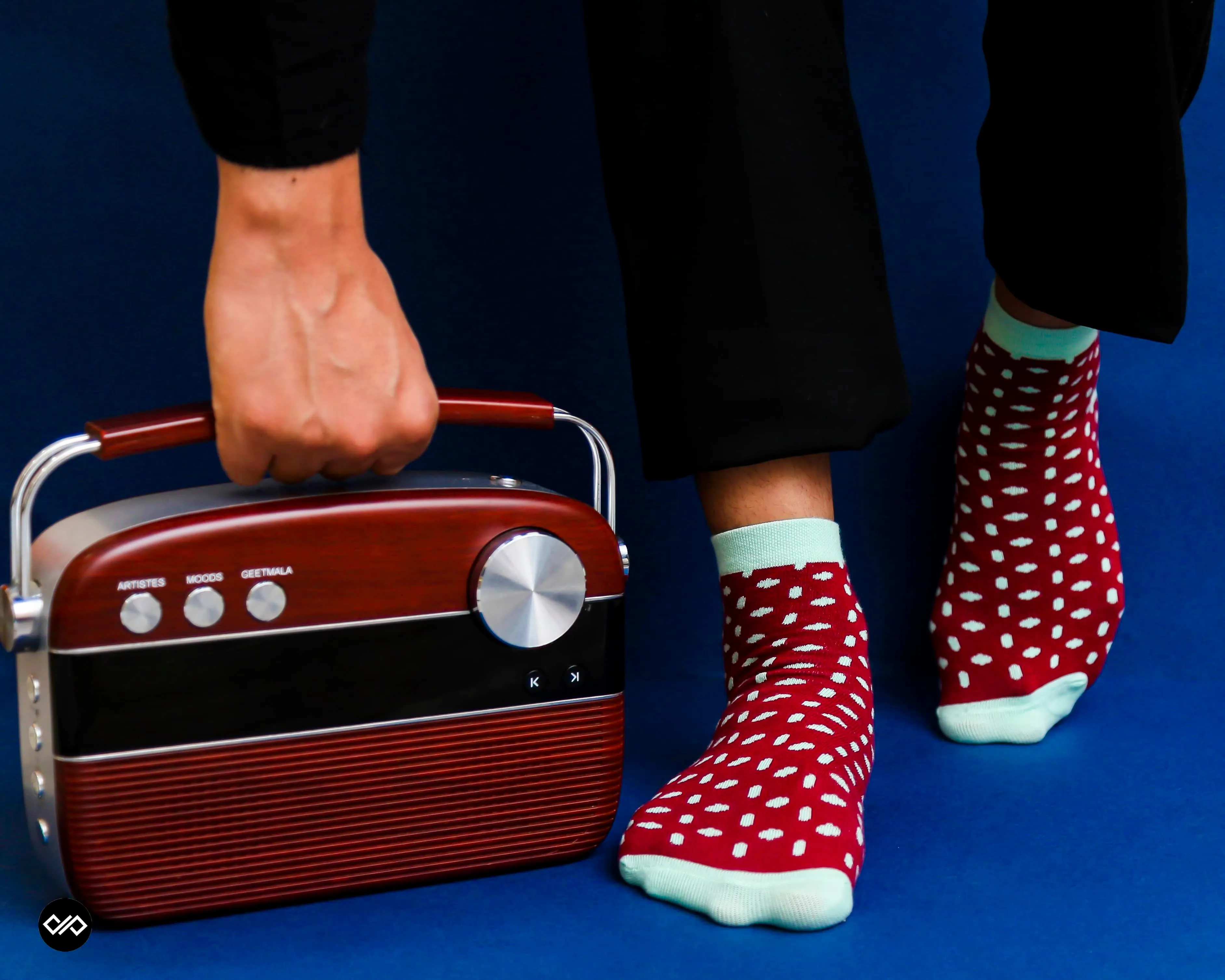 Contemporary Ankle Socks - Pack of 4 Unique Designs