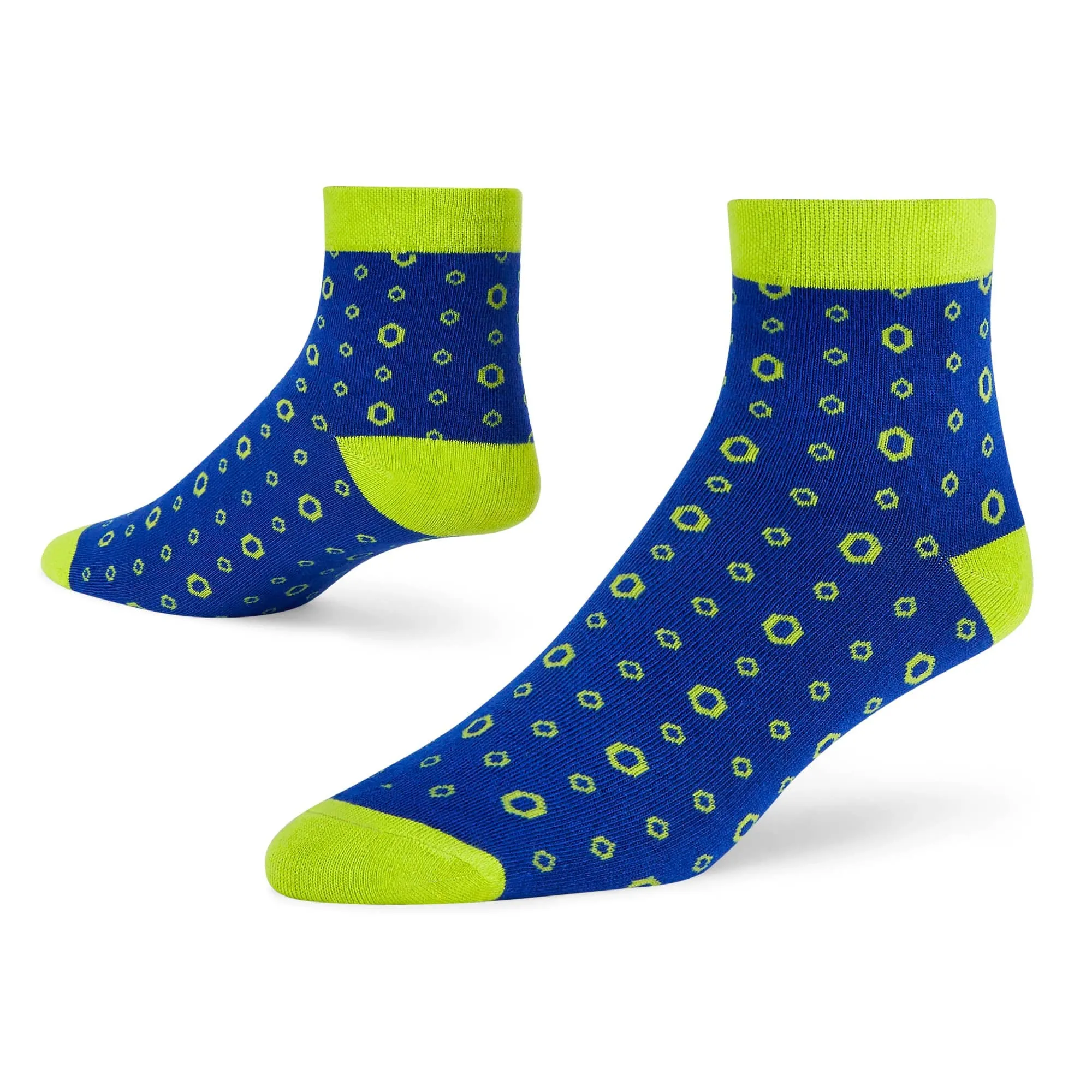 Contemporary Ankle Socks - Pack of 4 Unique Designs