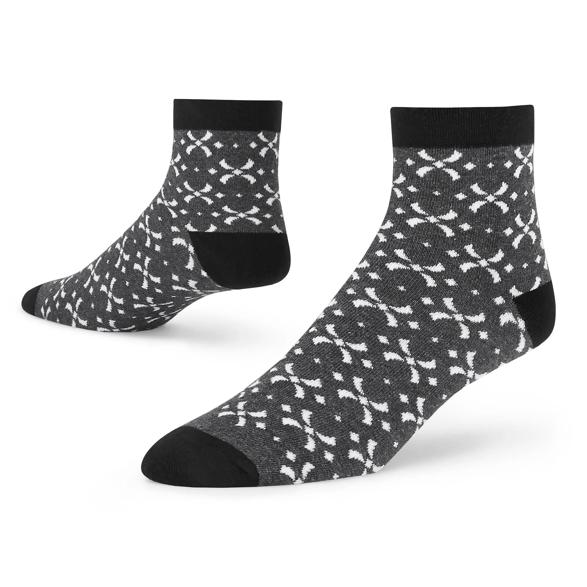 Contemporary Ankle Socks - Pack of 4 Unique Designs