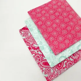 Coordinated Stash Builder Bundle - Cosmetics Hanging bag fabrics - various print fabrics 2 3/4 yards total
