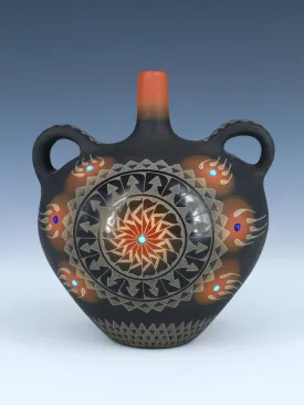 Estate Santa Clara Pueblo Hand Coiled Pottery