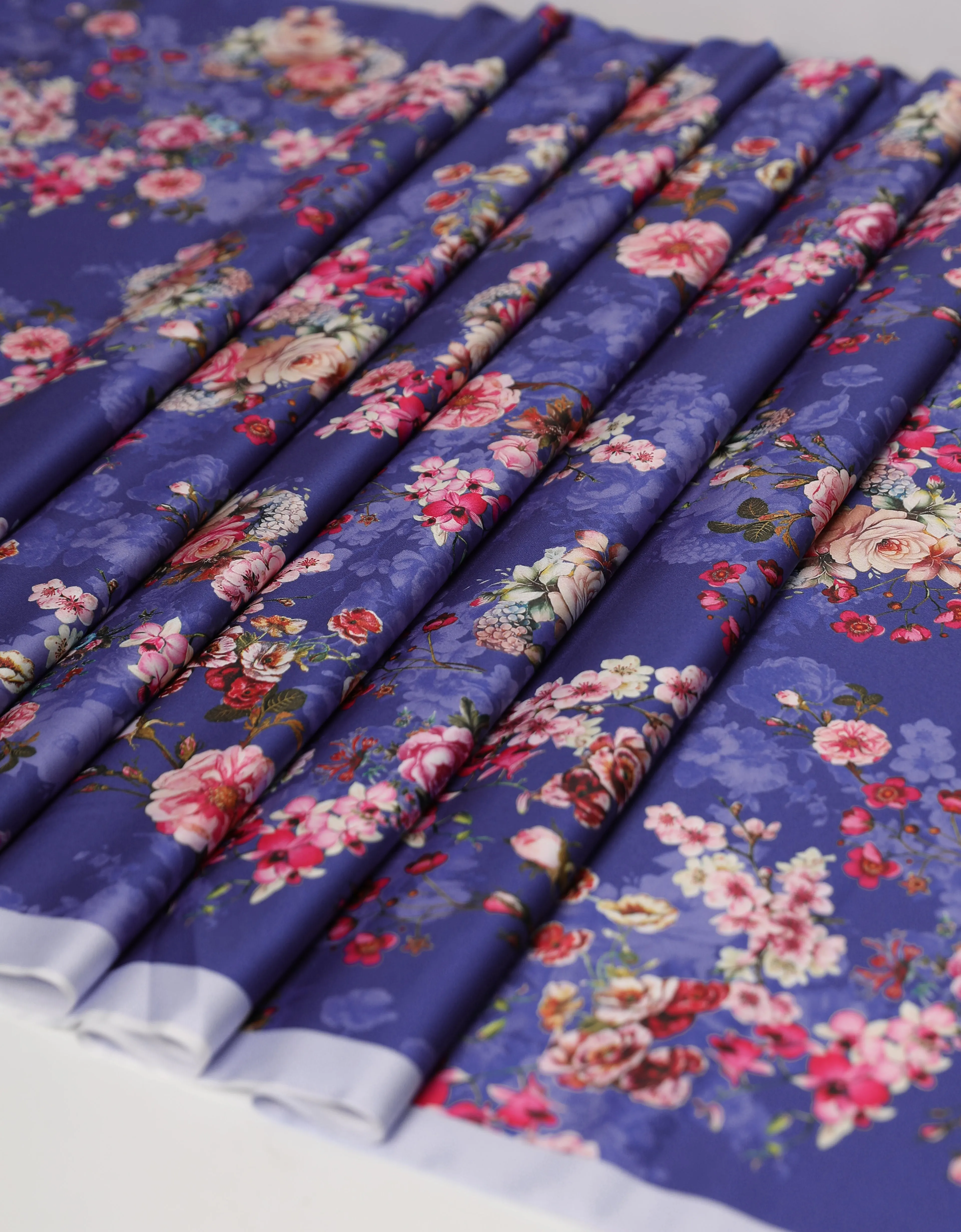 EUGENA SATIN (BLUE)