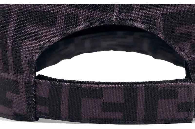 Fendi Cap FF Motif Black