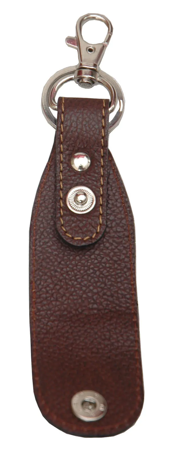 Finemilled Loop Keychain
