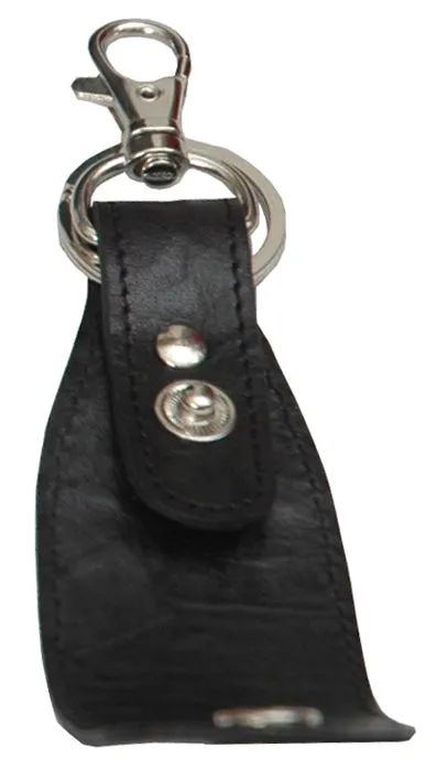 Finemilled Loop Keychain