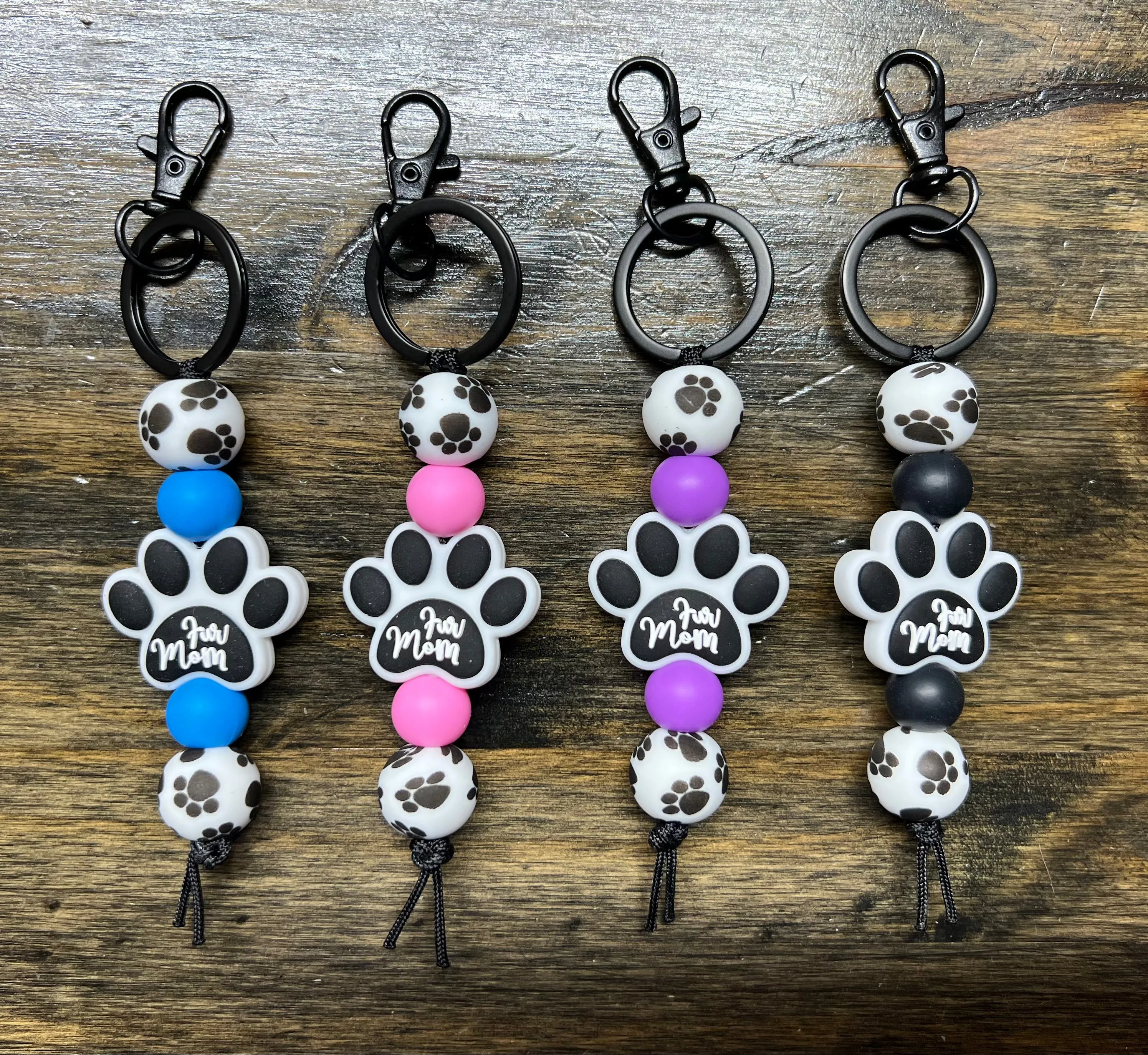 Fur Mom Keychains