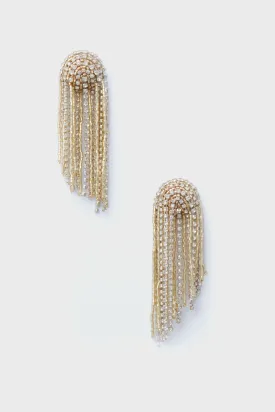 Gold Noor Crystal Earrings