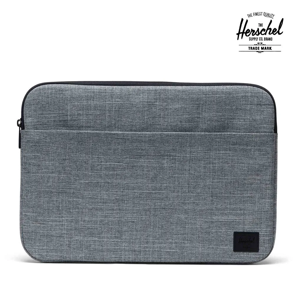 Herschel Denman Sleeve 15-16 Inch Raven Crosshatch