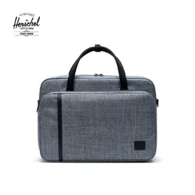 Herschel Gibson 18L Messenger Bag Unisex - Raven Crosshatch CORE