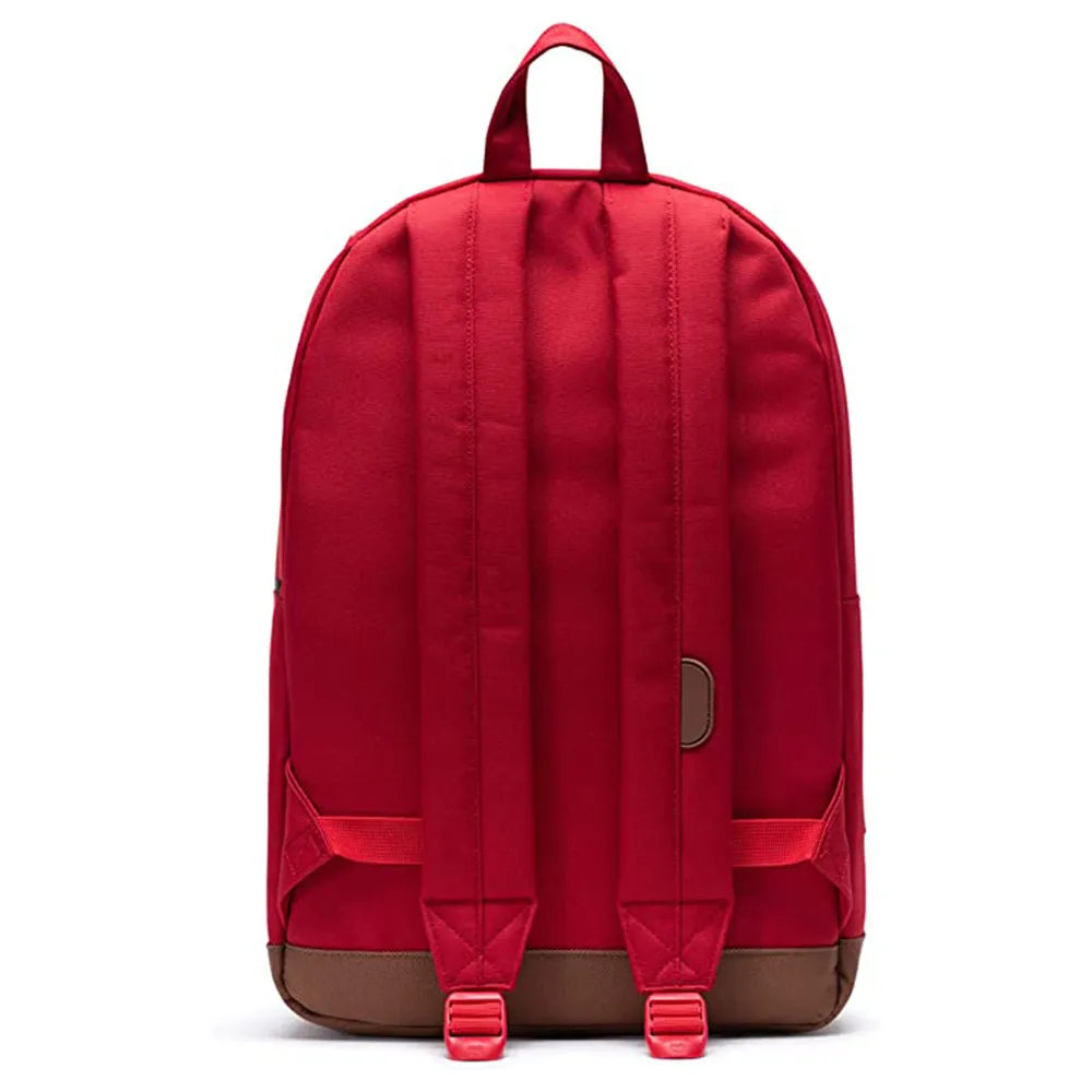 Herschel Unisex Red/Saddle Brown Classic 22L Pop Quiz Backpack - 10011-03271-OS
