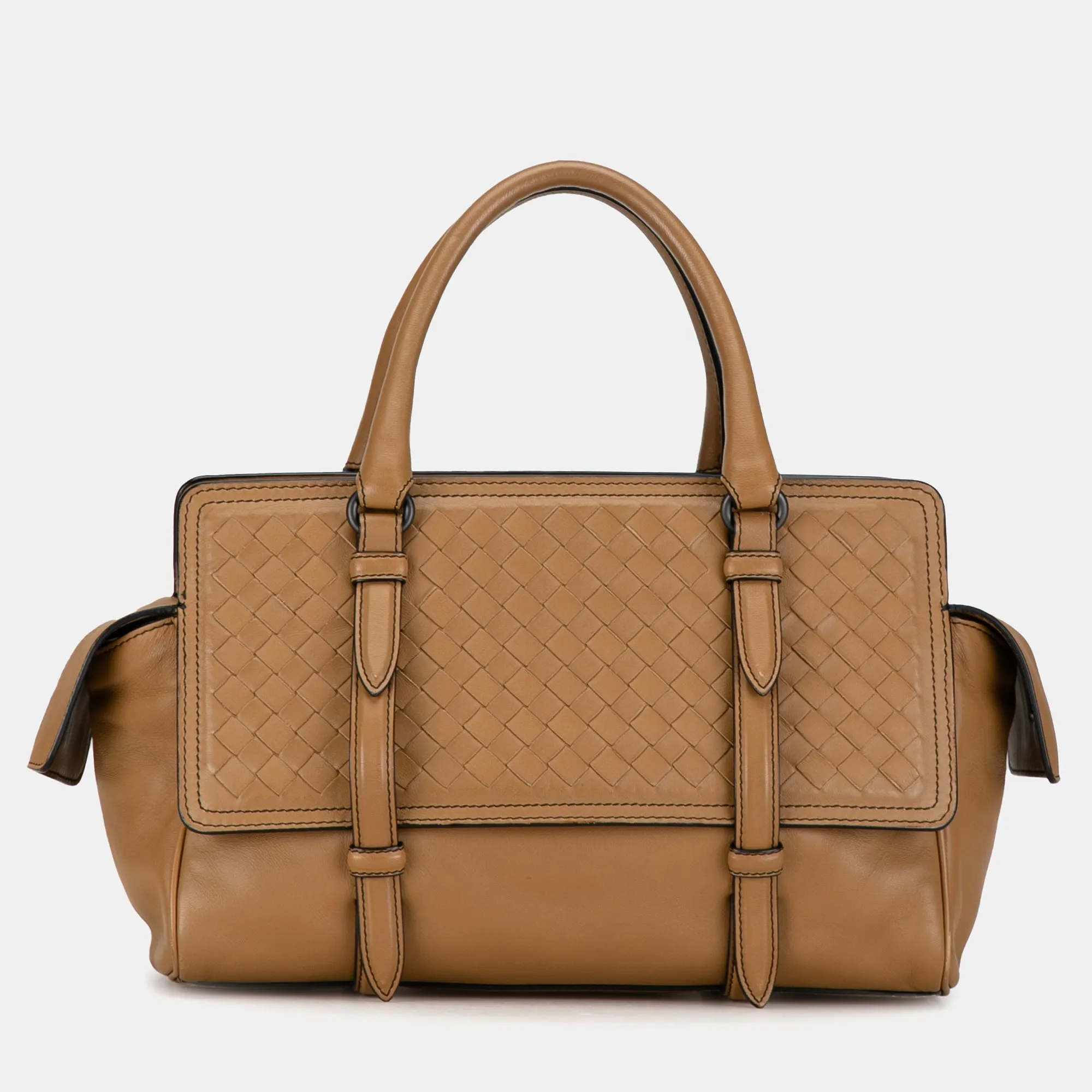 Intrecciato Monaco Bag
