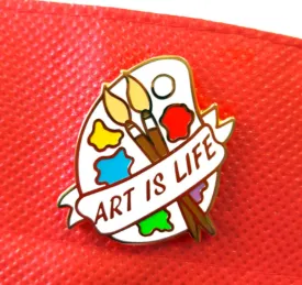 Jubly Umph Lapel pin • Art is Life • Paint Palette